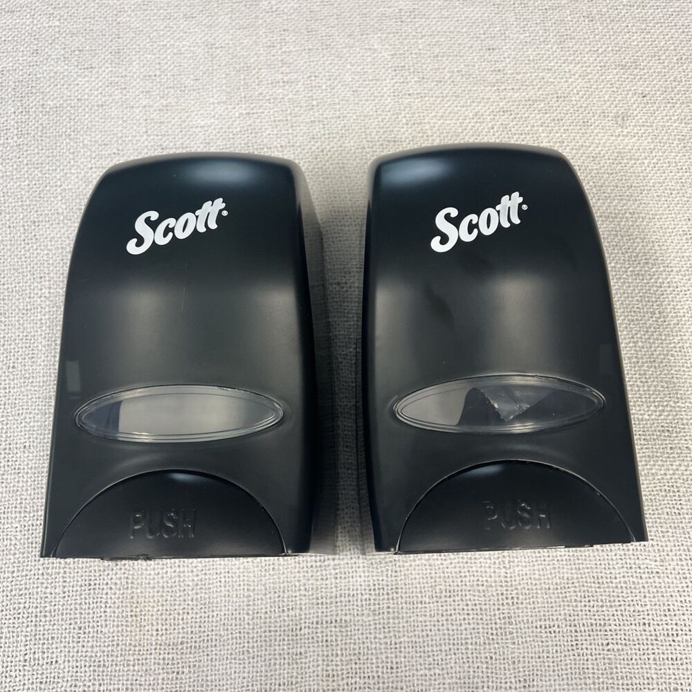 Scott® Kimberly-Clark Professional Manual Soap Dispenser Set Of 2 Black